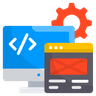 Custom Web Development service icon